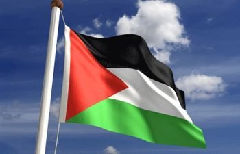 علم حزب البعث العربي الاشتراكي علم فلسطين القضية المركزية